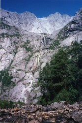 BEAUTIFUL COASTAL RANGE WITH WATERFALLS