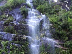 ONE OF HUNDREDS OF WATERFALLS - THOUSANDS WHEN IT RAINS