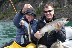 BiIG BOY TRIED TO EAT SMALL FRY AND CAUGHT THEM BOTH