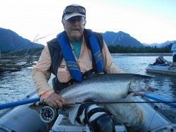 PEG LEG WITH FRESH CHINOOK