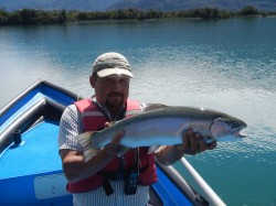 trophy rainbow yelcho lake 2013
