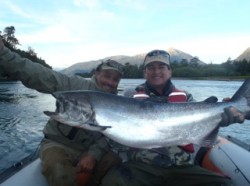PAUL WITH BIG CHROMER IN RIO YELCHO