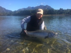 PAUL AND ANOTHER CHINOOK IN RIO YELCHO