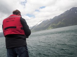 GEORGE ISAACS (HEALING WATERS) BENDING A ROD