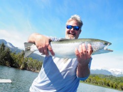 DAVID BOOTH (HEALING WATERS) TROPHY LAGO YELCHO RAINBOW