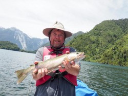 MIKE DAVIS (HEALING WATERS) NICE LAGO YELCHO RAINBOW