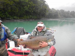 ALL SMILES WITH THIS BIG KING AT THE RIO VERDE POOL