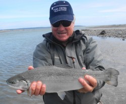 ANOTHER STEELHEAD AT THE ESTUARY