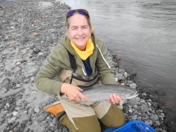 FRAN WITH ANOTHER STEELHEAD
