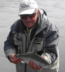 45 WAS THE TOTAL OF THIS DAY TRIP OF 2 ANGLERS