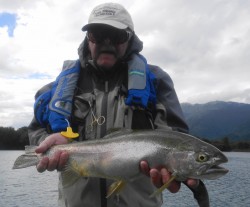 NICE RAINBOW ON THE LAKE