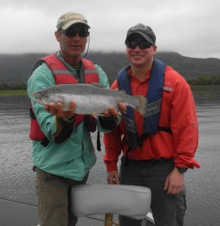 VERY NICE LAKE YELCHO RAINBOW - KURT AND KYLE