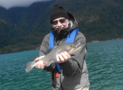 ONE OF MANY DICK CAUGHT THAT AFTERNOON ON THE LAKE