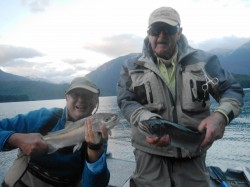 DOUBLE RAINBOWS IN LAKE YELCHO