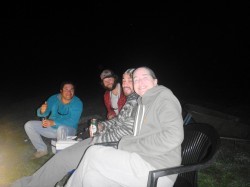 ON THE BEACH AT STAFF END OF SEASON ASADO