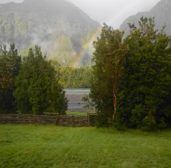 RAINBOW AT PUMA LODGE ON THE YELCHO RIVER