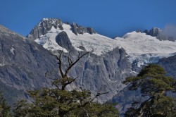 ALL OF THE TOP IF THE HANGING GLACIER