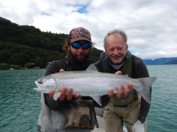 ART AND FEDERICO WITH NICE RB - LAKE YELCHO