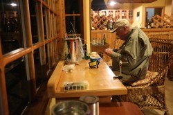 GETTING THE BOYS SET UP FOR TOMORROW