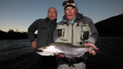 IGOR AND STEVE WITH TROPHY RB - LAKE YELCHO