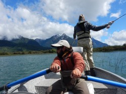 CASTING TO THE REEDS IN LAKE YELCHO