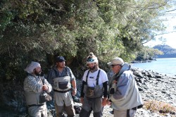 JUAN PABLO, MARTIN, FEDERICO AND THE JEFE