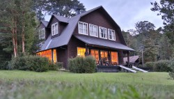 PUMA LODGE IS QUIET - EVERYONE IS OUT FISHING THE 