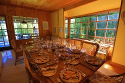 STONE CRAB APPETIZERS FOR LUNCH AT PUMA LODGE