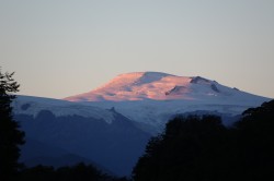 MICHINMAHUIDA GLACIER AT SUNSET - A MUST SEE