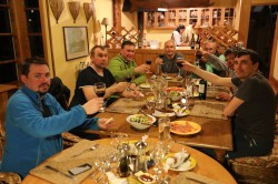 TOAST TO A GOOD DAY OF FISHING AND EVEN A BETTER ONE TOMORROW