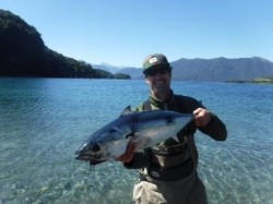 TODD WITH SLENDER TUNA