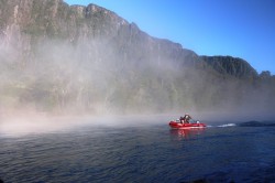 MORNING FOG ON THE YELCHO RIVER 