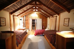 INSIDE THE OTHER PRIVATE CABANA AT PUMA LODGE