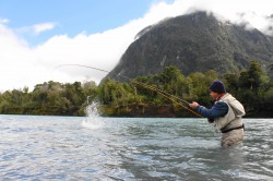 SPEY CASTING ON THE YELCHO & CHINOOK EXPLOSION