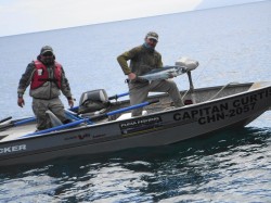 Gerry W with his slender tuna 19