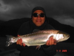 NICE RAINBOW - LAKE YELCHO --CAUGHT 1/26/10 CAMERA DATE IS INCORRECT