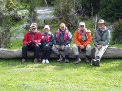 DR. CHARLES BOLES, BONNIE AND DR. BILL DONAWICK, DR. JIM PEDDIE, AND DR. DAVE NUNAMAKER 