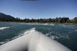 AVON ON THE YELCHO RIVER-SAFE, NAVIGATES THE RIVER WELL (NO ROADS), AND EXCELLENT FOR FLOATING THE TREES AND LOGS ALONG THE RIVER