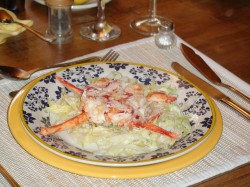 KING CRAB APPETIZER - FIRST OF FOUR/FIVE COURSE MEALS