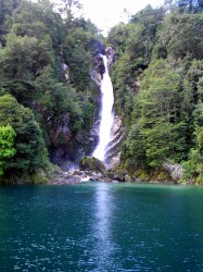 ONE OF HUNDREDS OF WATERFALLS - THOUSANDS WHEN IT RAINS