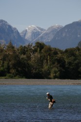  ENJOYING  FISHING ON THE YELCHO RIVER