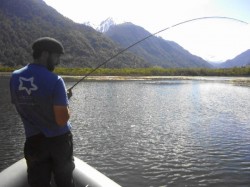 ONE OF THE SMALL LAKES ABOVE LAKE YELCHO THAT WE TAKE BOATS INTO