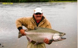 CHINOOK ON YELCHO RIVER- CAUGHT IN FEB. 2007 (DATE WAS WHEN SENT TO ME)