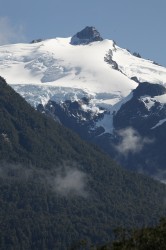 CLOSE UP OF HANGING GLACIER AREA