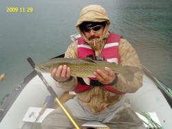 AVERAGE RAINBOW -- LAKE YELCHO -- NOV. 09