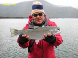 VERY NICE RAINBOW -- LAKE YELCHO -- NOV. 09