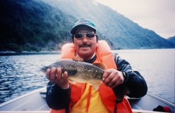 PERCA TRUCHA -- NATIVE CHILIAN FISH -- LAKE YELCHO