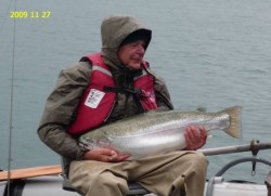 MONSTER RAINBOW-26 LB-TROUT OF A LIFETIME-LAKE YELCHO