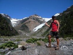 GUIDE PABLO ON TREK TO YELCHO GLACIER