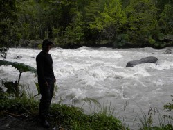 BEGINNING OF TREK TO YELCHO GLACIER